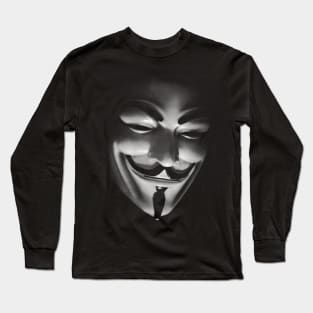 Guy Fawkes day design! Remember remember the 5th of November! Long Sleeve T-Shirt